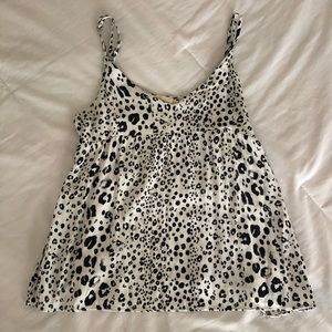 Leopard Print Tank Top